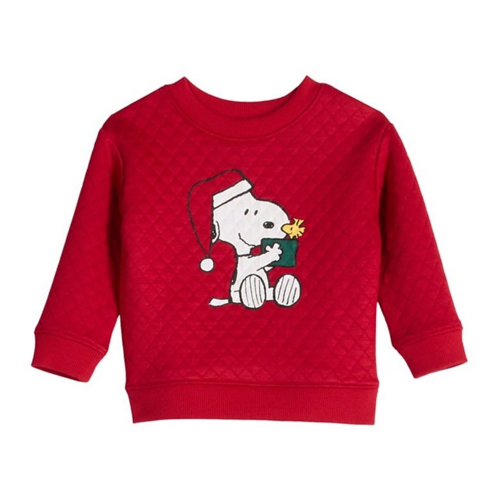 NWT Snoopy Red Kids Sweatshirt